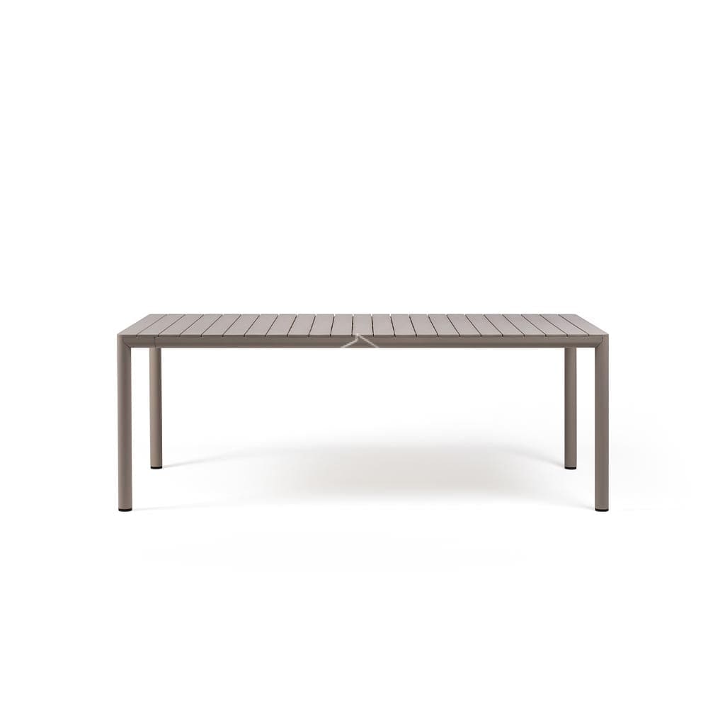 Tevere Resin Top Extension Table - Tortora - Outdoor Table - Nardi