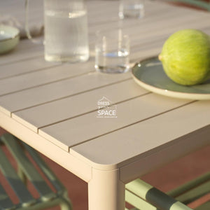 Tevere Resin Top Extension Table - Corda - Outdoor Table - Nardi
