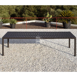 Tevere Resin Top Extension Table - Tortora - Outdoor Table - Nardi