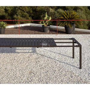 Tevere Resin Top Extension Table - Tortora - Outdoor Table - Nardi