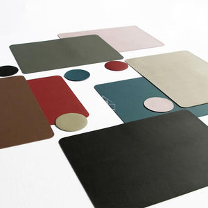 Togo Placemat - Taupe - Placemat - DYS Indoor