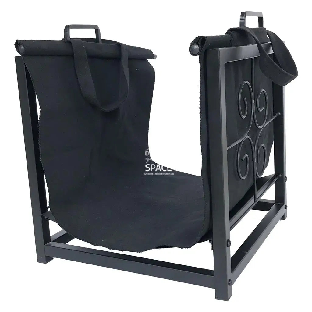 Tommy Wood Rack with Sling - Wood Log Holder - DYS Fireplace Accessories