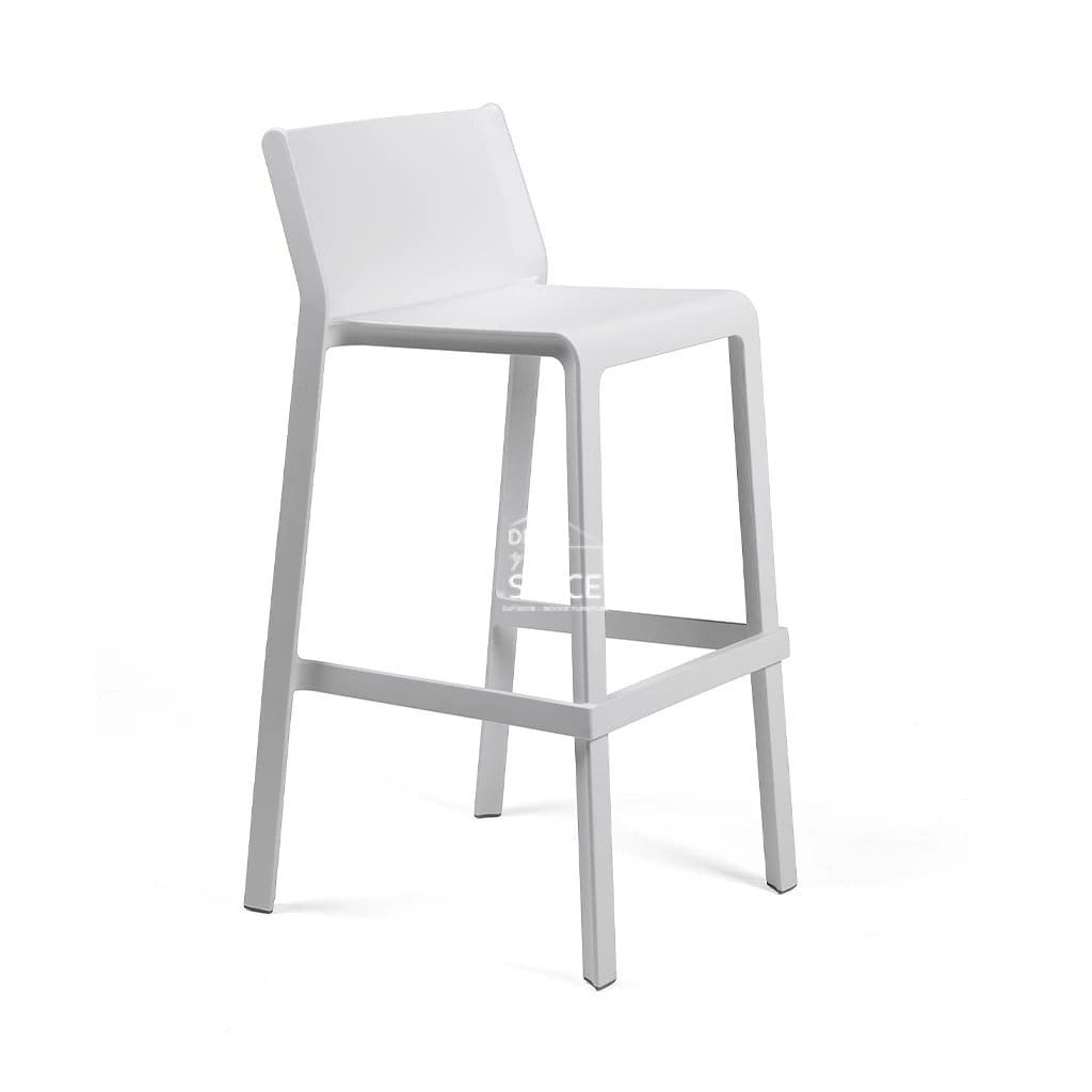Trill Bar Stool - Bianco - Outdoor Bar Stool - Nardi