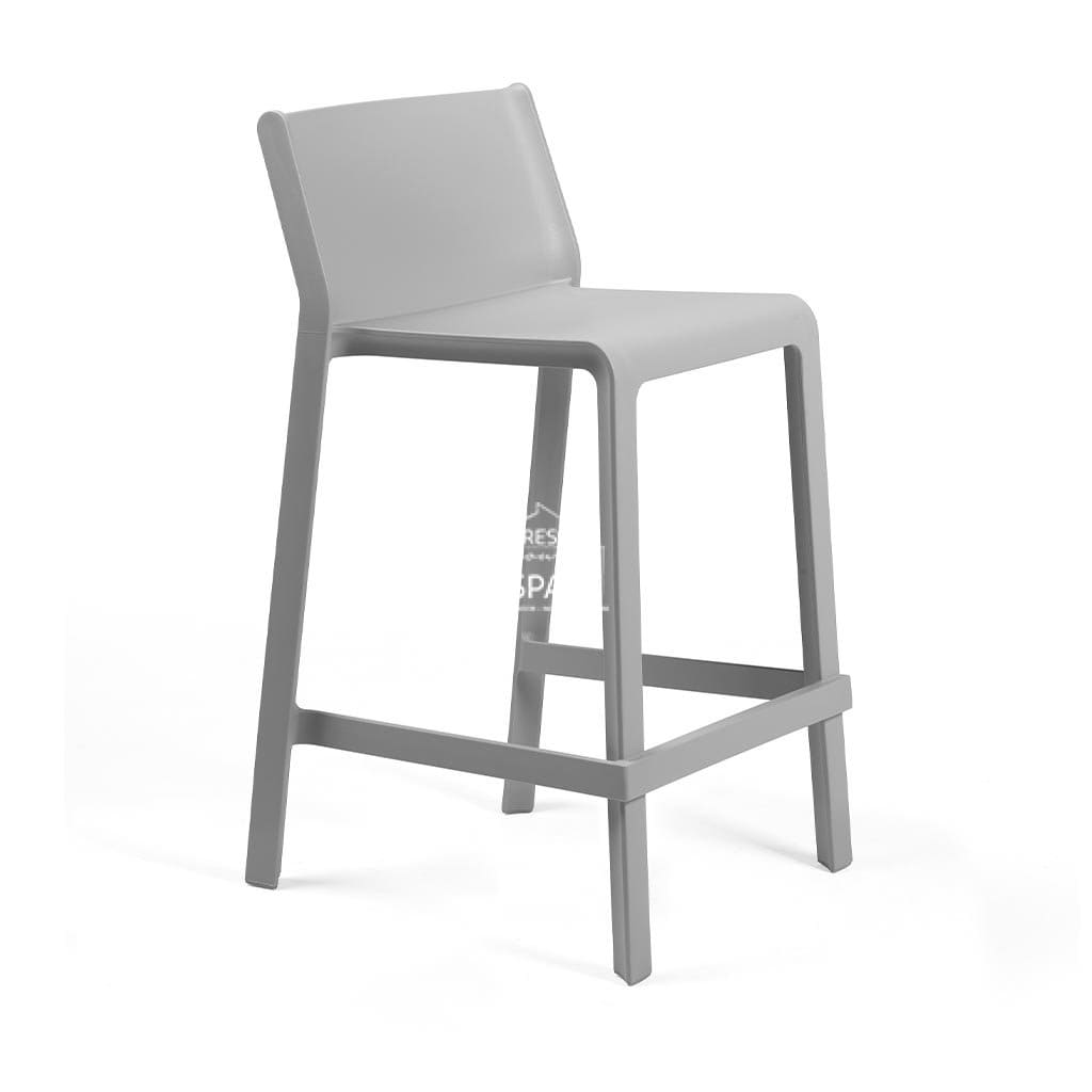 Trill Mini Counter Stool - Grigio - Outdoor Bar Stool - Nardi