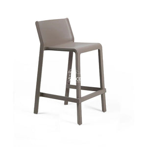 Trill Mini Counter Stool - Tortora - Outdoor Bar Stool - Nardi