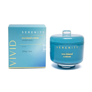 Vivid Candle - Sea Island Cotton - Candle - Serenity Candles