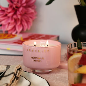 Vivid Candle - Tuberose & Berries - Candle - Serenity Candles