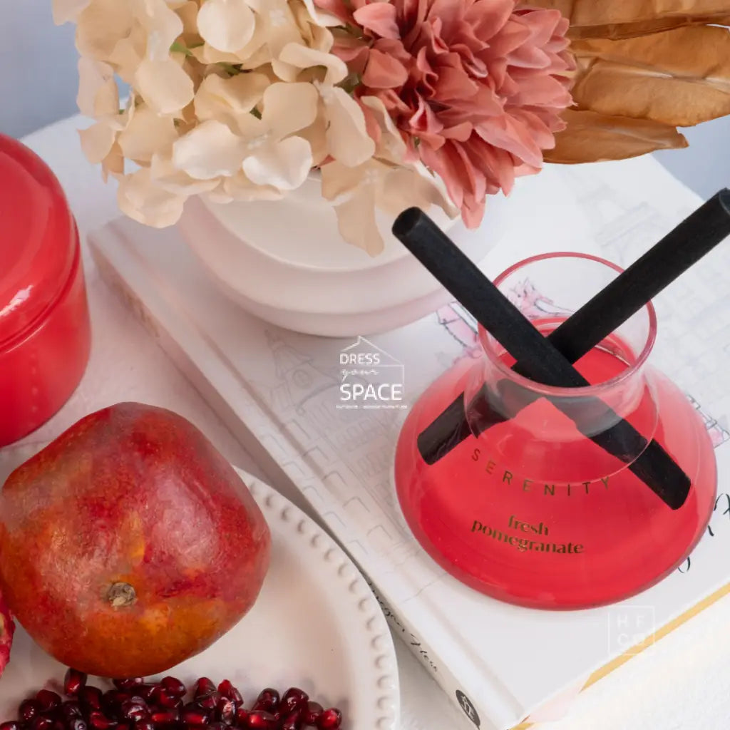 Vivid Diffuser - Fresh Pomegranate - Fragrance Diffuser - Serenity Candles