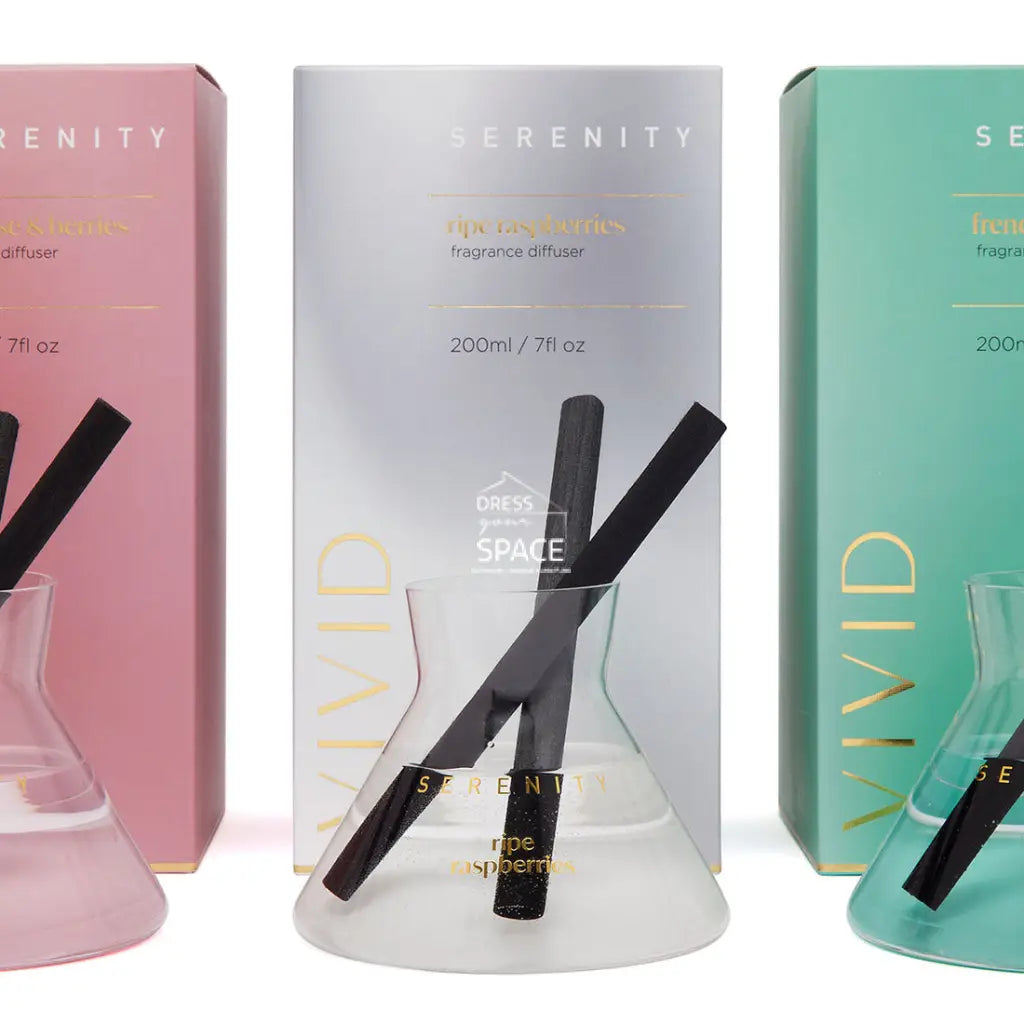 Vivid Diffuser - Ripe Raspberries - Fragrance Diffuser - Serenity Candles