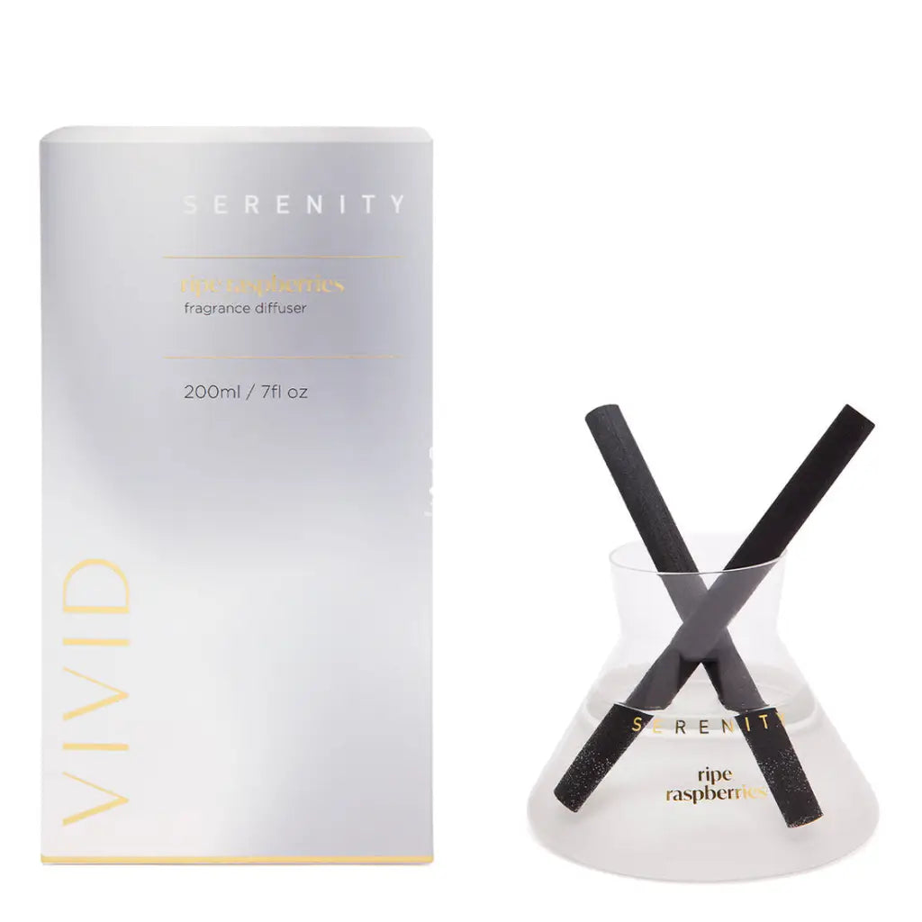 Vivid Diffuser - Ripe Raspberries - Fragrance Diffuser - Serenity Candles