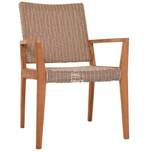 Winton Wicker Chair - Coffee - Outdoor Chair - DYS Outdoor