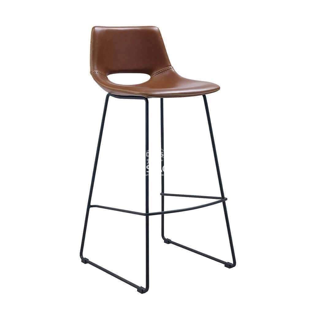Ziggy Stool - Rust PU - Indoor Counter Stool - La Forma