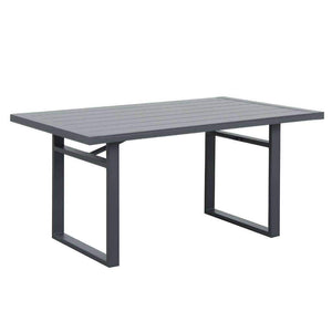 Parma Sofa Dining Table - Gunmetal - Outdoor Table - DYS Outdoor