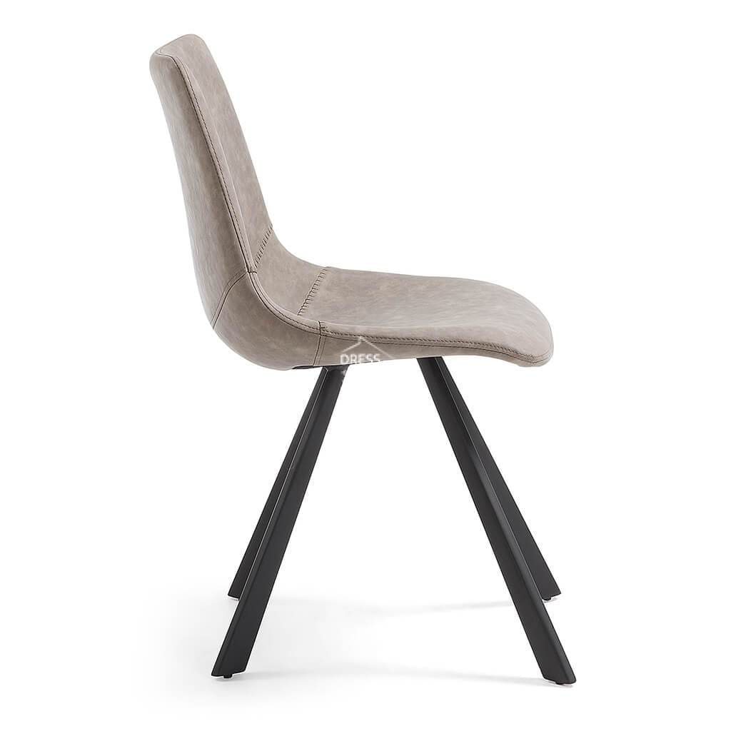 Andi Chair - Taupe PU - Indoor Dining Chair - La Forma