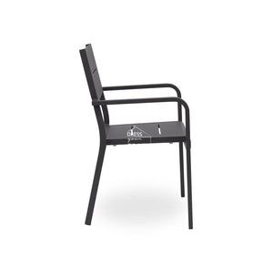 Apollo dining Chair - Charcoal - Outdoor Chair - DYS Outdoor