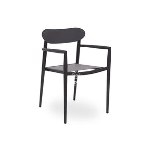 Arlington Sling Chair - Charcoal - Outdoor Chair - DYS Outdoor