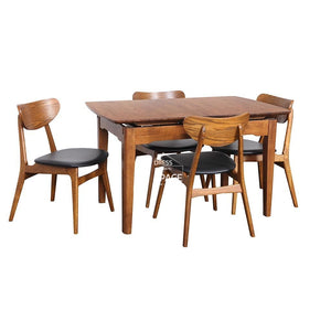 5 Piece Beatrice Extension Table & Martina Chair - Dining Set - Indoor Table - DYS Indoor
