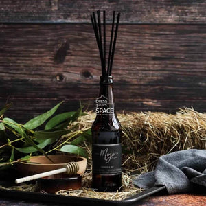 Beer Bottle Diffuser - Tobacco & Hay - Fragrance Diffuser - MOJO Candles