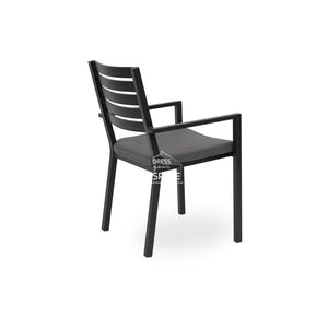Bordeaux Chair - Charcoal - Outdoor Chair - DYS Outdoor