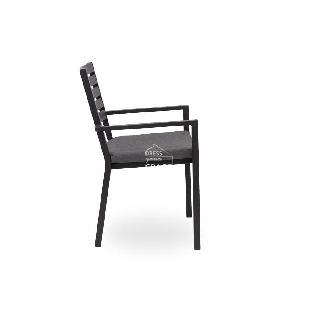 Bordeaux Chair - Charcoal - Outdoor Chair - DYS Outdoor