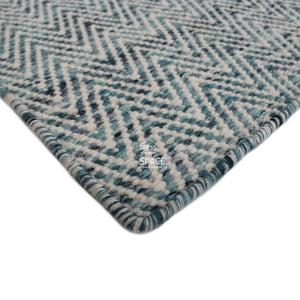 Brazil Wool Rug - Atlantic Blue - Indoor Rug - Bayliss Rugs