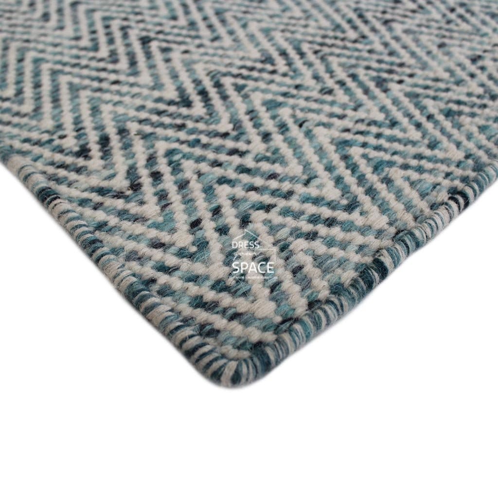Brazil Wool Rug - Atlantic Blue - Indoor Rug - Bayliss Rugs