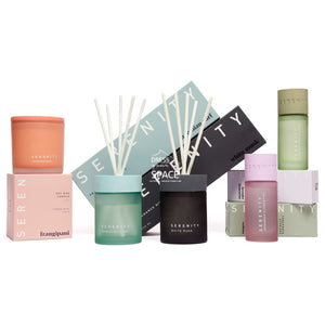 Coloured Frost - Coconut Lime Verbena Fragrance Diffuser - Fragrance Diffuser - Serenity Candles
