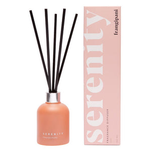 Coloured Frost - Frangipani Fragrance Diffuser - Fragrance Diffuser - Serenity Candles