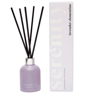 Coloured Frost - Lavender Clementine Fragrance Diffuser - Fragrance Diffuser - Serenity Candles
