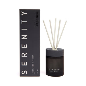 Coloured Frost - White Musk Fragrance Diffuser - Fragrance Diffuser - Serenity Candles