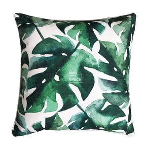 Daydream Leaf Cushion - Green - Outdoor Cushion - Zaab