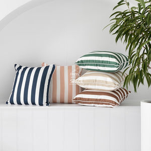 Daydream Stripe Cushion - Blush - Outdoor Cushion - Zaab