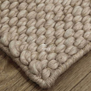 Drake Wool/Viscose Rug - Linen - Indoor Rug - Bayliss Rugs