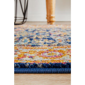 Evoke Splash Multi Runner Rug - Indoor Hallway Runner - Rug Culture