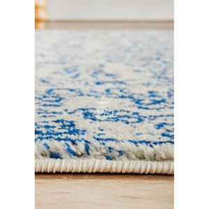 Evoke Whisper White Runner Rug - Indoor Hallway Runner - Rug Culture