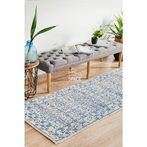 Evoke Whisper White Runner Rug - Indoor Hallway Runner - Rug Culture