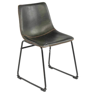 Karla Chair - Black PU - Indoor Dining Chair - DYS Indoor