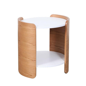 Margo Lamp Table - Natural/White - Indoor Side Table - DYS Indoor