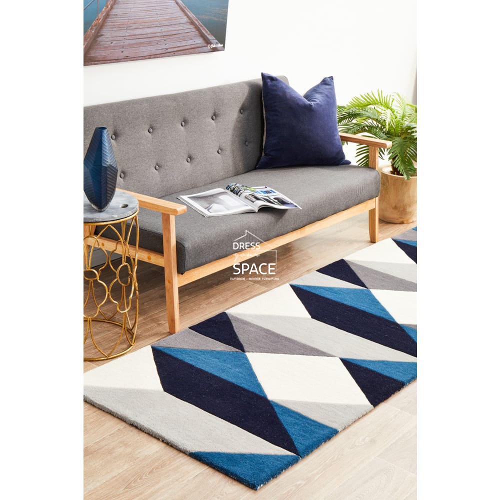 Matrix Pure Wool 904 Steel Runner Rug Rug - Indoor Hallway Runner - Rug Culture