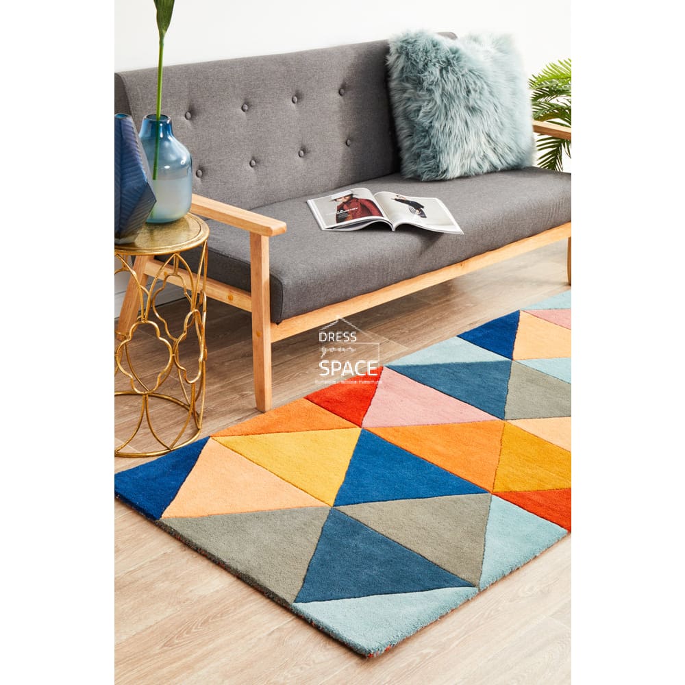 Matrix Pure Wool 905 Multi Runner Rug - Indoor Hallway Runner - Rug Culture