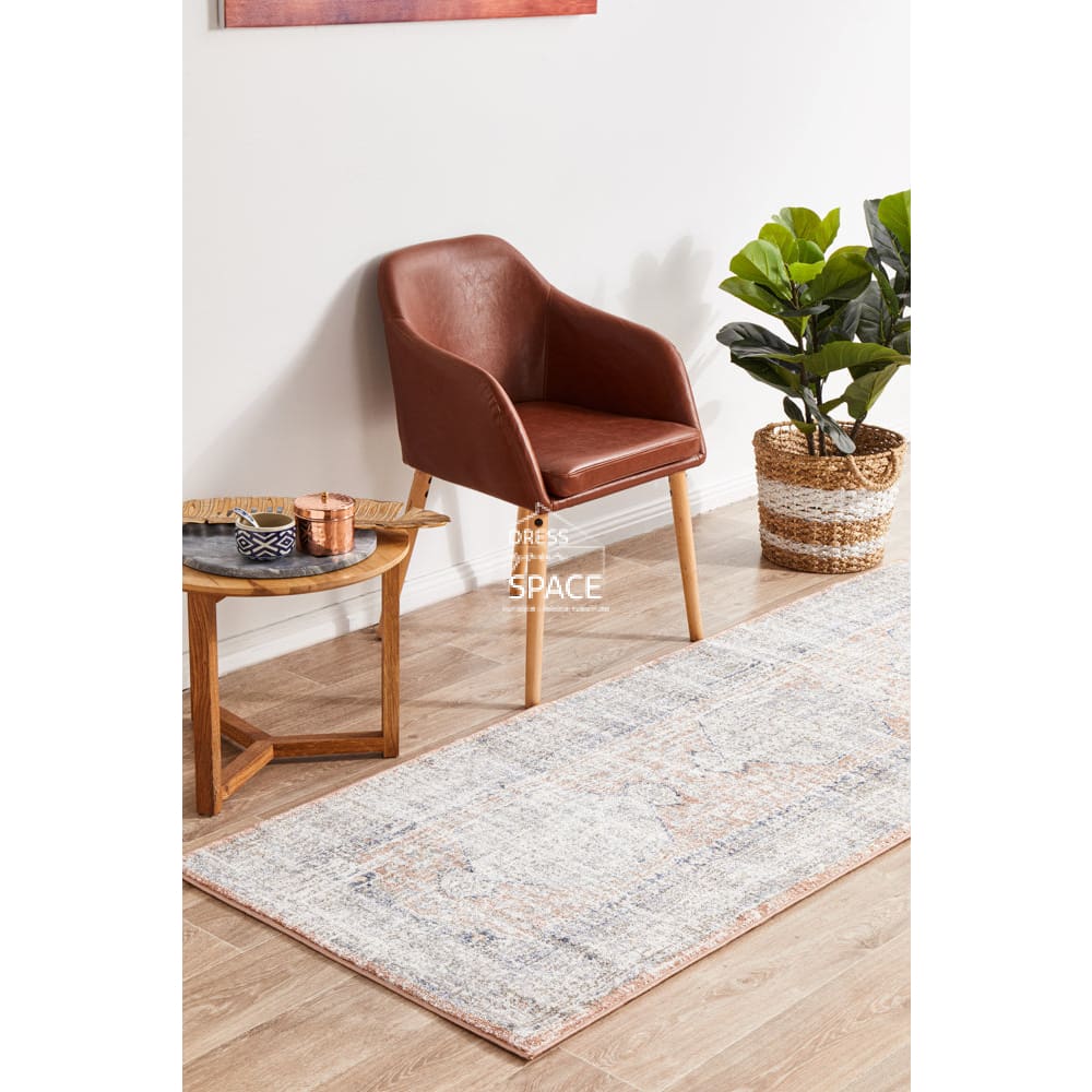Mayfair Lorissa Peach Runner Rug - Indoor Hallway Runner - Rug Culture