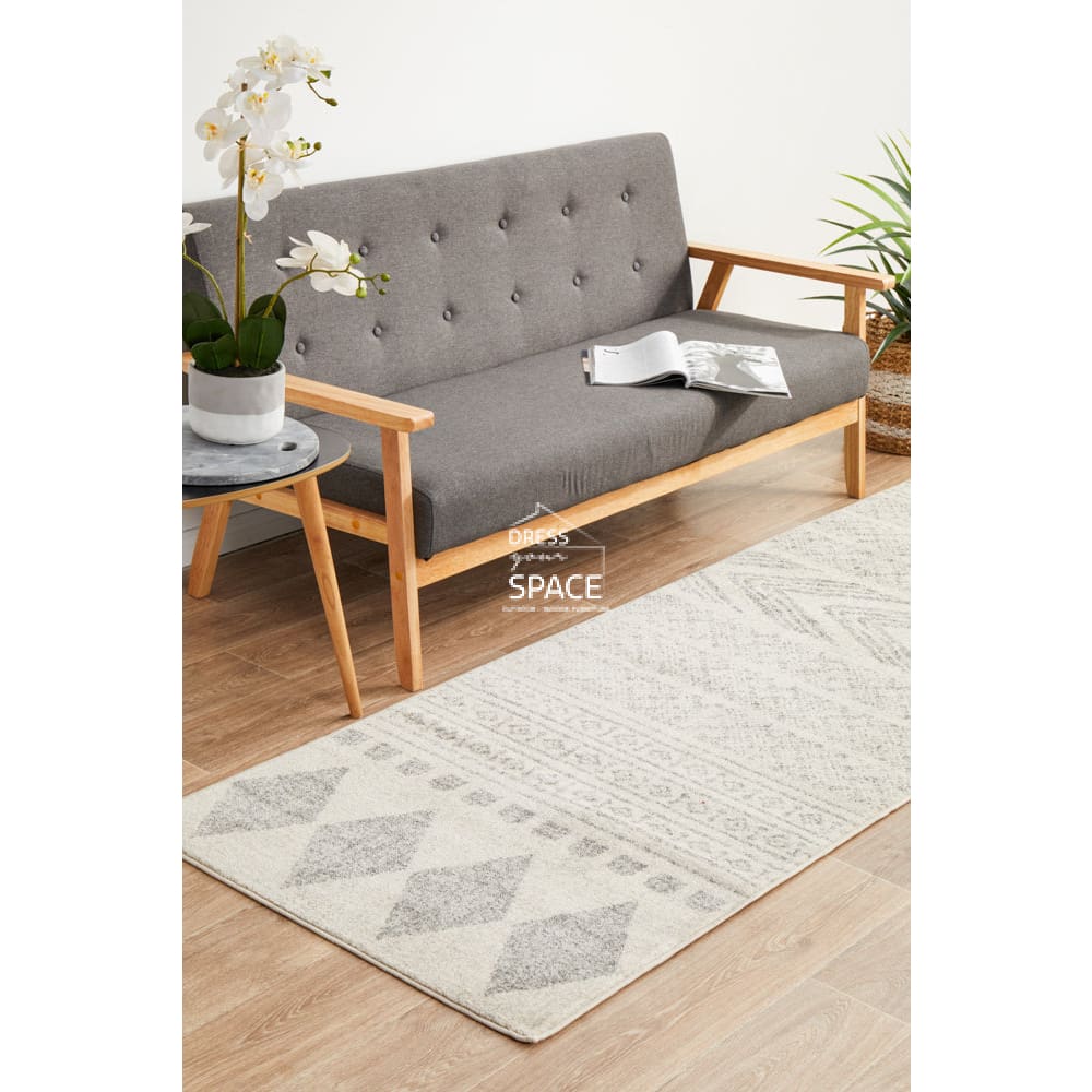 Mirage 359 Grey Runner Rug - Indoor Hallway Runner - Rug Culture