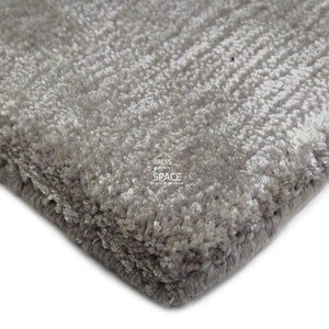 Moscow Wool/Viscose Rug - Silver - Indoor Rug - Bayliss Rugs