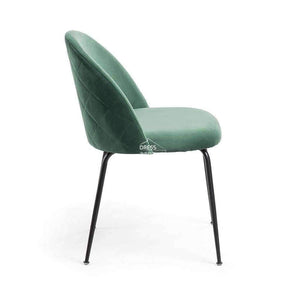Mystere Chair - Emerald Velvet - Indoor Dining Chair - La Forma