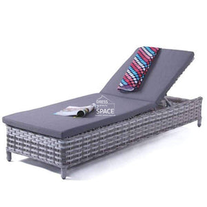 New Orleans Pool Lounger - White - Outdoor Sunlounger - DYS Outdoor