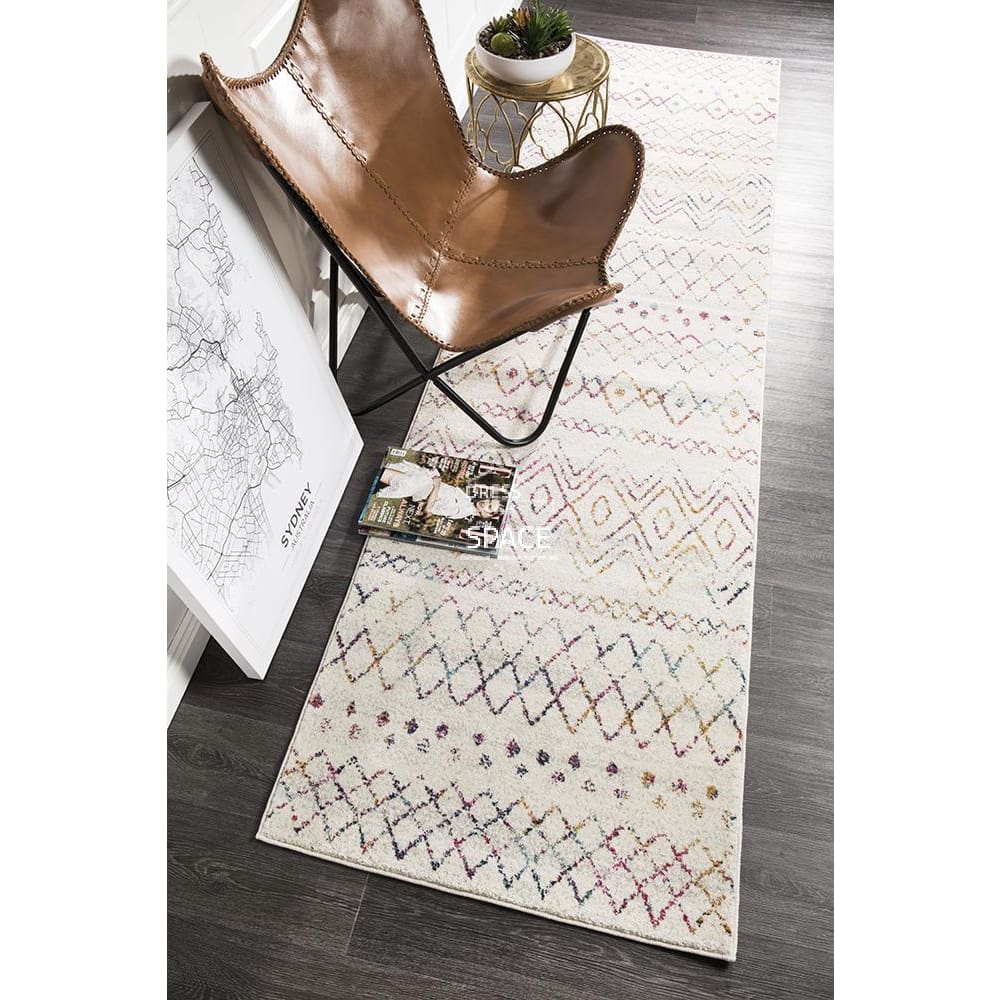 Oasis Nadia Multi Rustic Tribal Runner Rug - Indoor Hallway Runner - Rug Culture