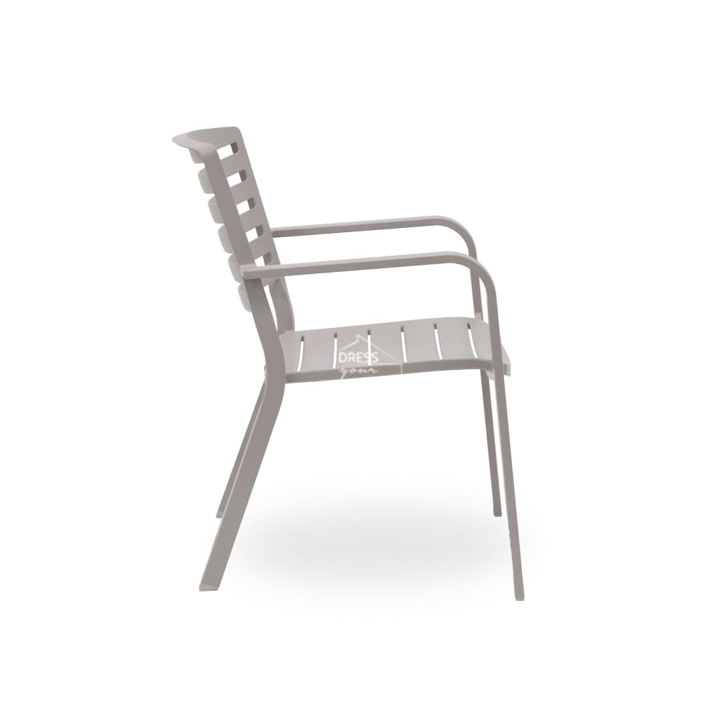 Pandora Slat Chair - Champagne - Outdoor Chair - DYS Outdoor