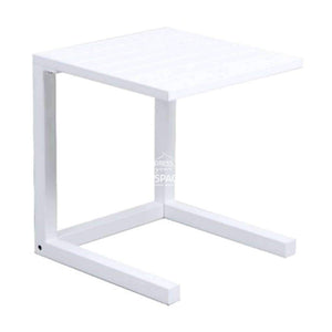 Parma Side Table - White - Outdoor Side Table - DYS Outdoor
