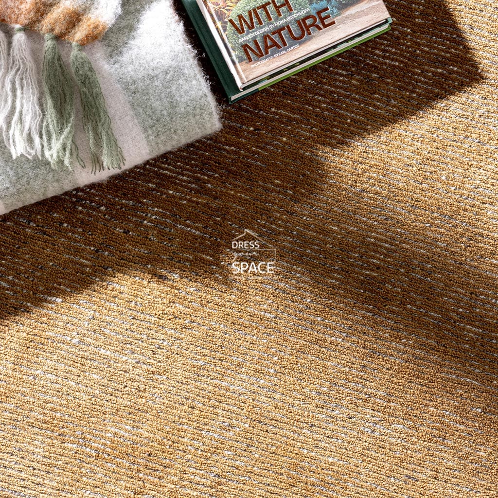 Ramsay Wool Rug - Mustard - Indoor Rug - Bayliss Rugs