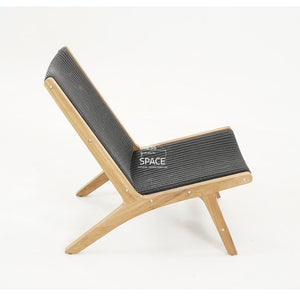 Salem Chair - Black - Outdoor Lounge Chair - DYS Outdoor